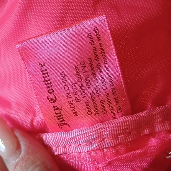 Juicy Couture Stylish Oversized Creamy Off White Canvas Tote Bag - Picture 10 of 12